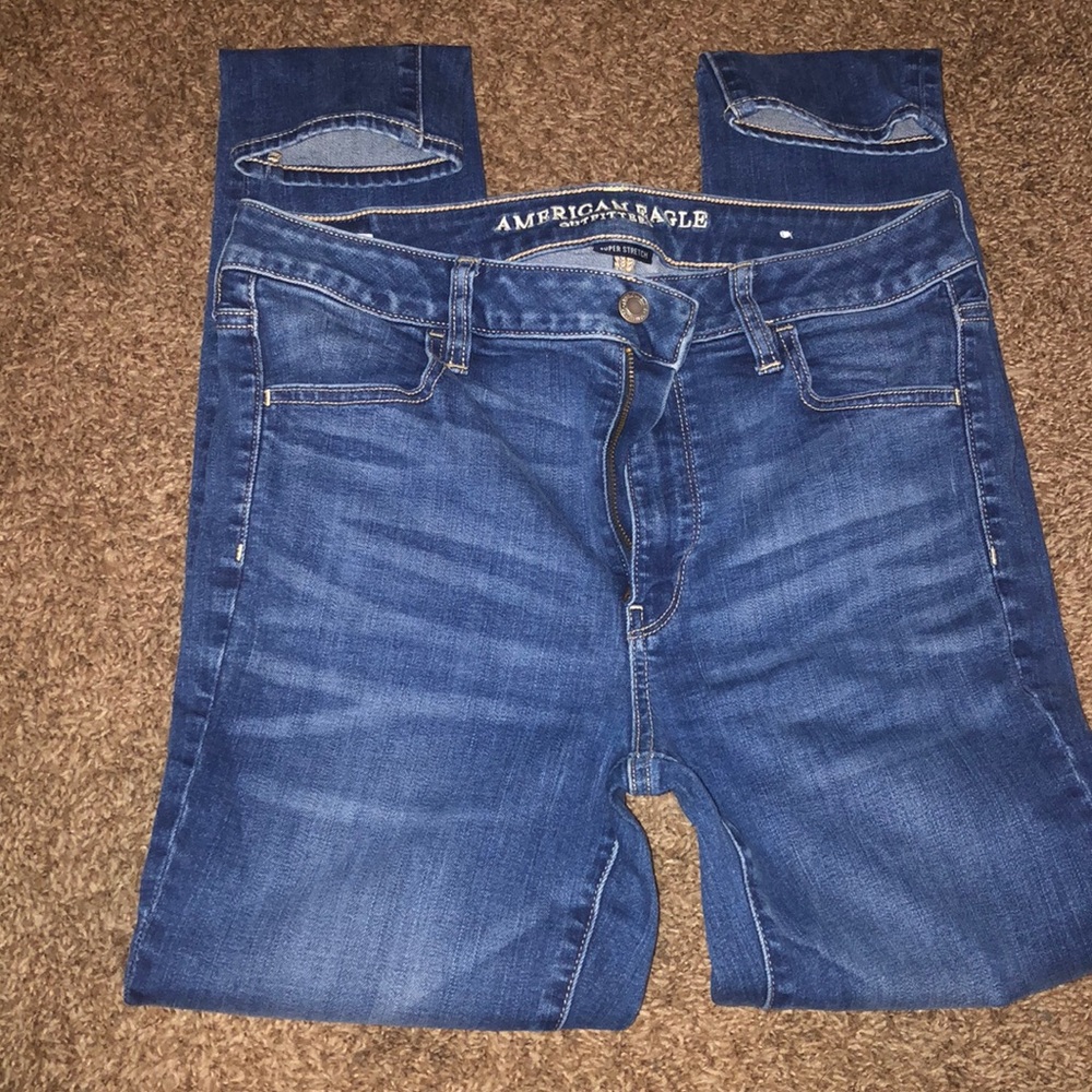 AE Super Stretch Super Hi-Rise Jegging Jean